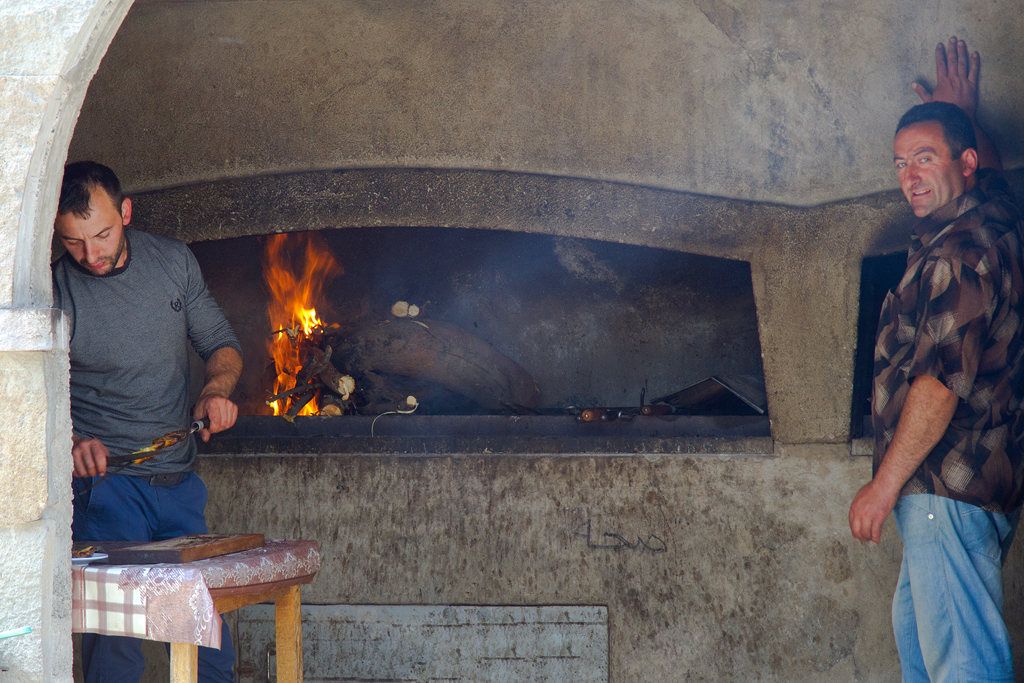 dinner in tatev