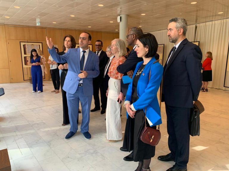 A conference and an exhibition titled “Nercis Shnorhali. Graceful Angel” was held at the UNESCO headquarters in Paris.