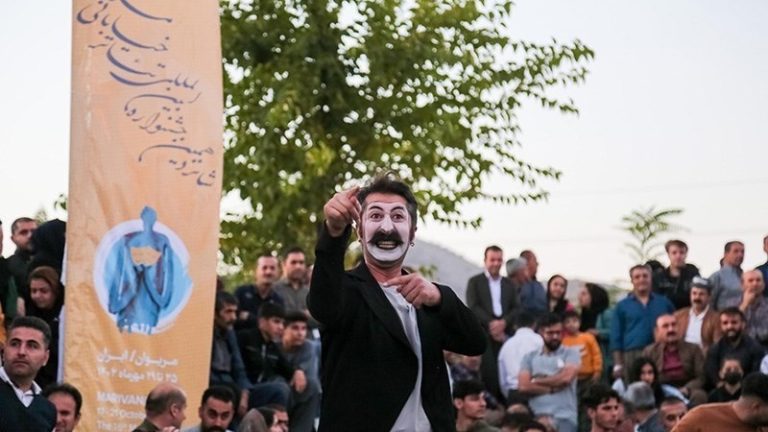 Armenian theater group participated in Marivan international street theater festival