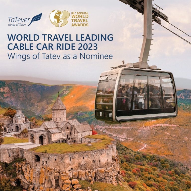 “TaTever” cable car was included in the “World’s Leading Cable Car” category of the World Travel Awards 2023