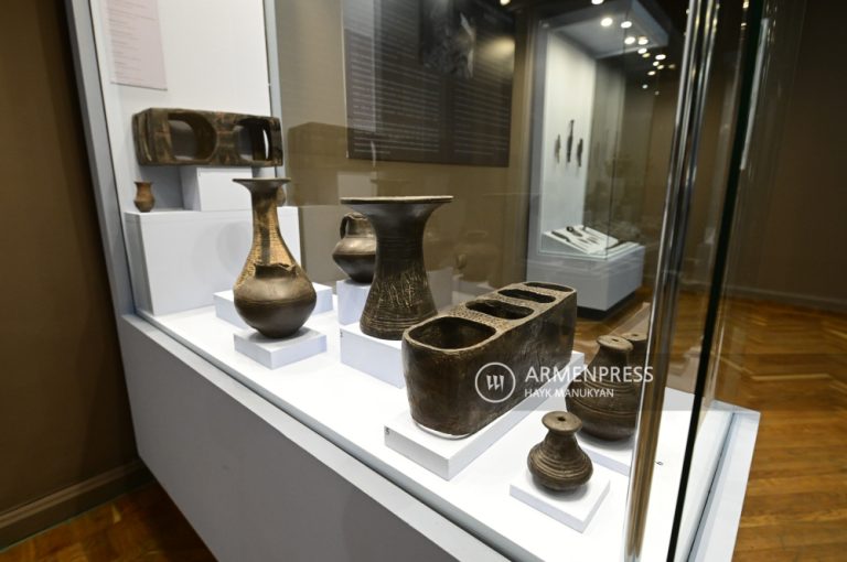 An exhibition titled “Lechashan”.  Submerged Treasury “was opened in the History Museum of Armenia