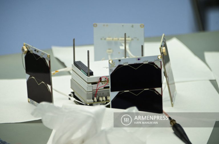 The first satellite made by Armenia was launched into space + video – Public Radio of Armenia