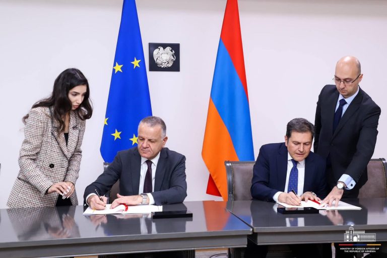 Armenia, EU Sign Agreement Regulating the Status of the Bloc’s Observer Mission • MassisPost