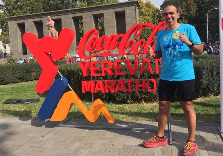 Armenian Doctor Embarks on 600 km Charity Ultramarathon to Help Artsakh Refugees • MassisPost