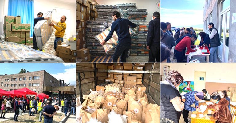 All Armenian Fund’s Support to the Forcibly Displaced Artsakh People • MassisPost