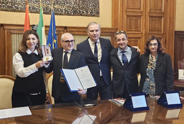Italian Professor Awarded Medal of Gratitude for Contributions to Armenian Studies • MassisPost