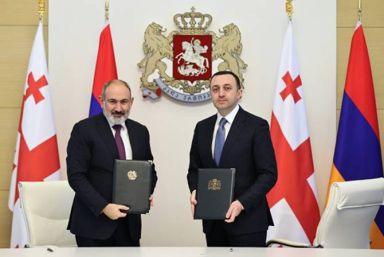 Armenia and Georgia Sign Declaration Establishing Strategic Partnership • MassisPost