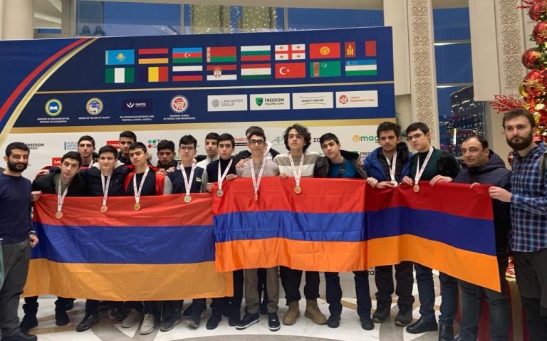 Armenian Students Win 17 Medals at 20th International Zhautykov Olympiad • MassisPost