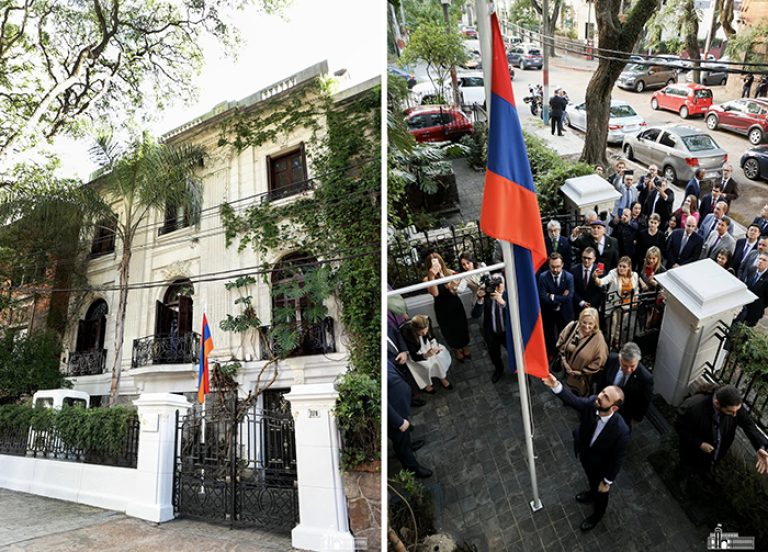 Armenian Embassy Officially Opened in Uruguay • MassisPost