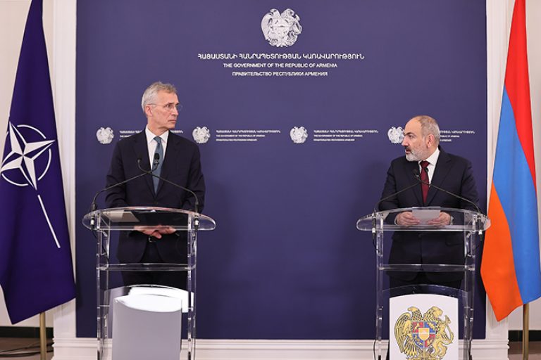 NATO Chief Supports Armenia’s Territorial Integrity Praises Country’s Foreign Policy • MassisPost