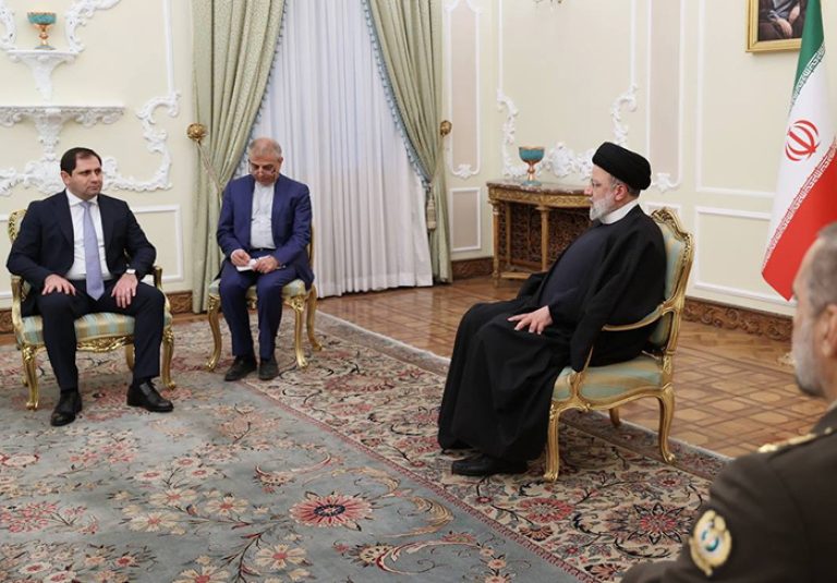 Armenian Defense Minister Discusses Regional Security, Sovereignty with President Raisi of Iran • MassisPost